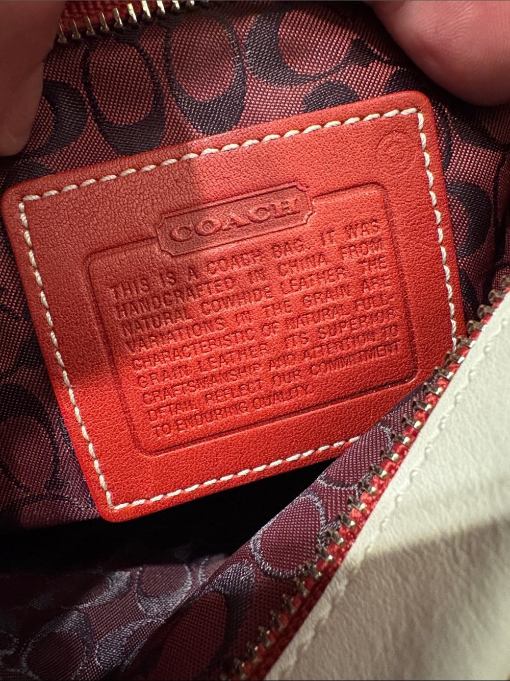 Coach Leather Mini Bag ❤️ - Picture 8 of 8